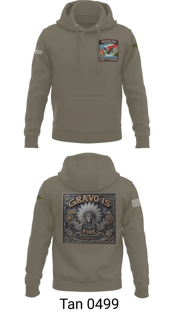 Hoodie, Gravois Fire Special Operations, Fire Department, Teamtime, Team time, sublimation, custom sports apparel, team uniforms, spirit wear, spiritwear, sports uniforms, custom shirts, team store, custom team store, fundraiser sports, apparel fundraiser