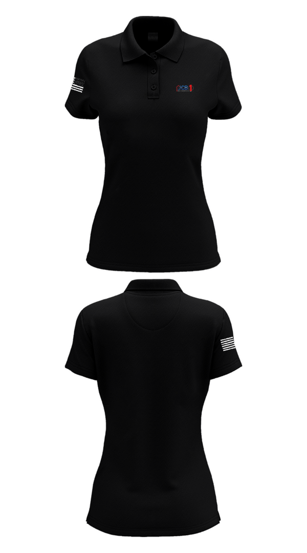 Womens Short Sleeve Performance Polo, JCB1 Multiservices, , Teamtime, Team time, sublimation, custom sports apparel, team uniforms, spirit wear, spiritwear, sports uniforms, custom shirts, team store, custom team store, fundraiser sports, apparel fundraiser