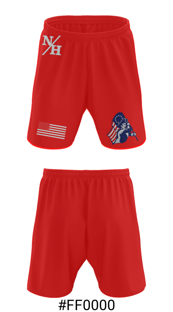 Athletic Shorts With Pockets, Nathan Hale High School Baseball, Baseball, Teamtime, Team time, sublimation, custom sports apparel, team uniforms, spirit wear, spiritwear, sports uniforms, custom shirts, team store, custom team store, fundraiser sports, apparel fundraiser