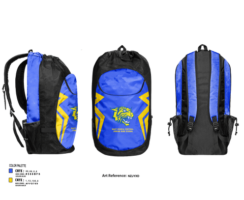 Gear Bag, East Peoria Central Junior High School, Spirit Store, Teamtime, Team time, sublimation, custom sports apparel, team uniforms, spirit wear, spiritwear, sports uniforms, custom shirts, team store, custom team store, fundraiser sports, apparel fundraiser