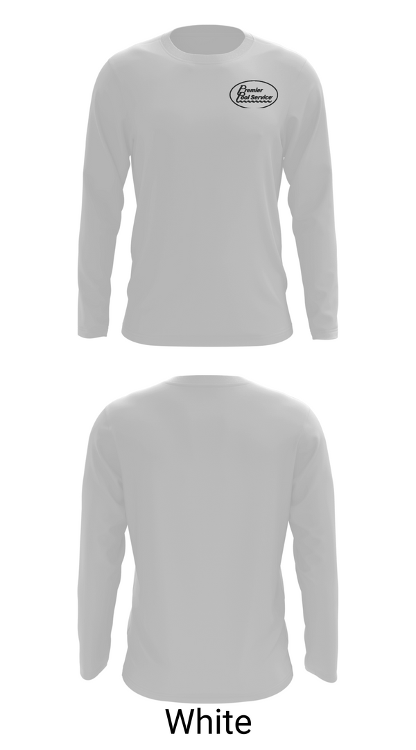 Long Sleeve Performance Shirt, Premier Pool Service, , Teamtime, Team time, sublimation, custom sports apparel, team uniforms, spirit wear, spiritwear, sports uniforms, custom shirts, team store, custom team store, fundraiser sports, apparel fundraiser