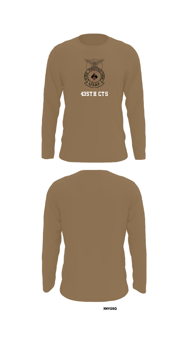Long Sleeve Performance Shirt, 435th CTS, Air Force, Teamtime, Team time, sublimation, custom sports apparel, team uniforms, spirit wear, spiritwear, sports uniforms, custom shirts, team store, custom team store, fundraiser sports, apparel fundraiser