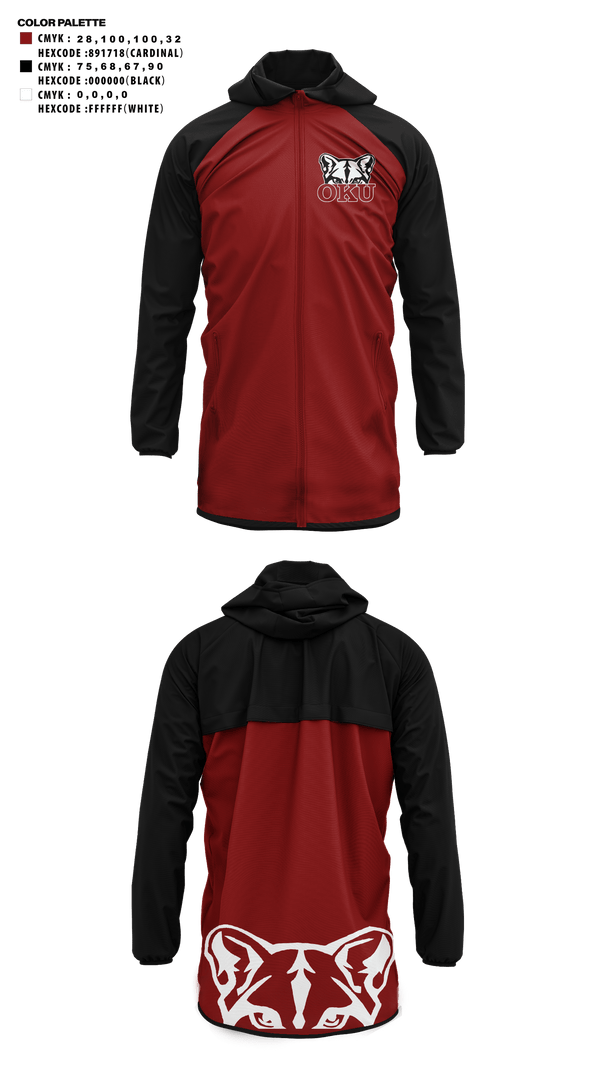 Windbreaker, Oklahoma Union Senior High School Cheer, Cheer, Teamtime, Team time, sublimation, custom sports apparel, team uniforms, spirit wear, spiritwear, sports uniforms, custom shirts, team store, custom team store, fundraiser sports, apparel fundraiser