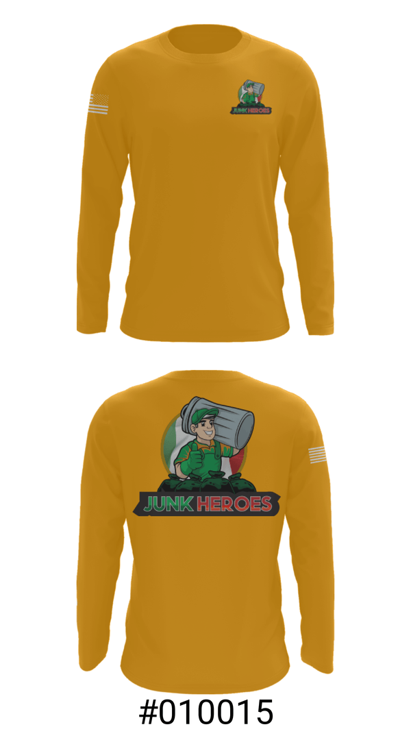 Long Sleeve Performance Shirt, Junk Heroes, , Teamtime, Team time, sublimation, custom sports apparel, team uniforms, spirit wear, spiritwear, sports uniforms, custom shirts, team store, custom team store, fundraiser sports, apparel fundraiser