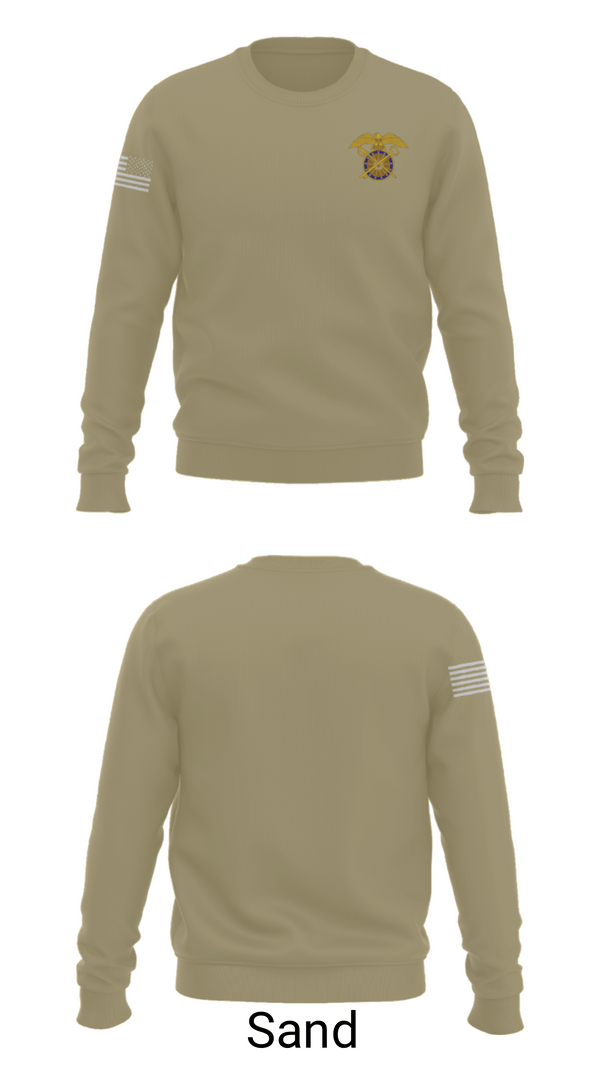 Crew Neck Sweatshirt, 611th, Army, Teamtime, Team time, sublimation, custom sports apparel, team uniforms, spirit wear, spiritwear, sports uniforms, custom shirts, team store, custom team store, fundraiser sports, apparel fundraiser