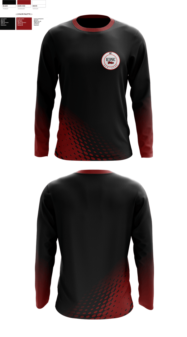 Long Sleeve Performance Shirt, INCONIC, Cross Country, Teamtime, Team time, sublimation, custom sports apparel, team uniforms, spirit wear, spiritwear, sports uniforms, custom shirts, team store, custom team store, fundraiser sports, apparel fundraiser