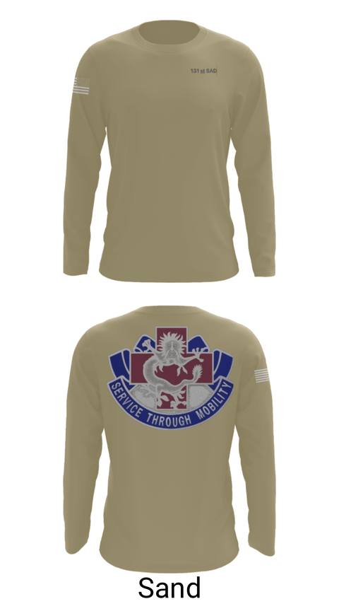 Long Sleeve Performance Shirt, 131st SAD, Army, Teamtime, Team time, sublimation, custom sports apparel, team uniforms, spirit wear, spiritwear, sports uniforms, custom shirts, team store, custom team store, fundraiser sports, apparel fundraiser
