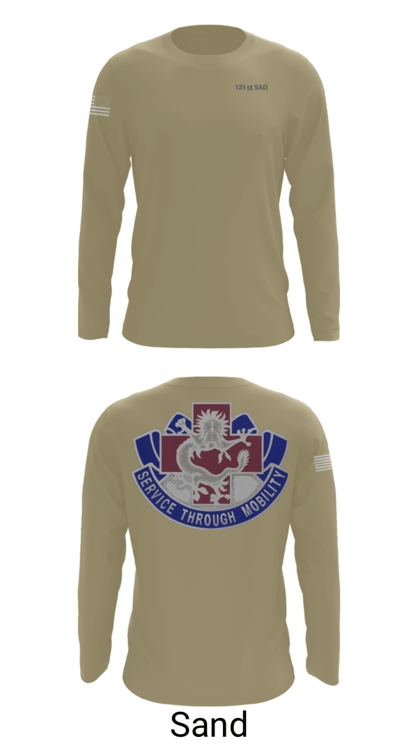 Long Sleeve Performance Shirt, 131st SAD, Army, Teamtime, Team time, sublimation, custom sports apparel, team uniforms, spirit wear, spiritwear, sports uniforms, custom shirts, team store, custom team store, fundraiser sports, apparel fundraiser