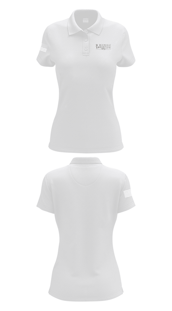 Womens Short Sleeve Performance Polo, 2kingz logistics, , Teamtime, Team time, sublimation, custom sports apparel, team uniforms, spirit wear, spiritwear, sports uniforms, custom shirts, team store, custom team store, fundraiser sports, apparel fundraiser