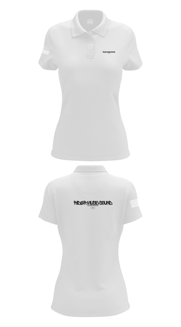 Womens Short Sleeve Performance Polo, Rider Music Sound SoundKillers, , Teamtime, Team time, sublimation, custom sports apparel, team uniforms, spirit wear, spiritwear, sports uniforms, custom shirts, team store, custom team store, fundraiser sports, apparel fundraiser