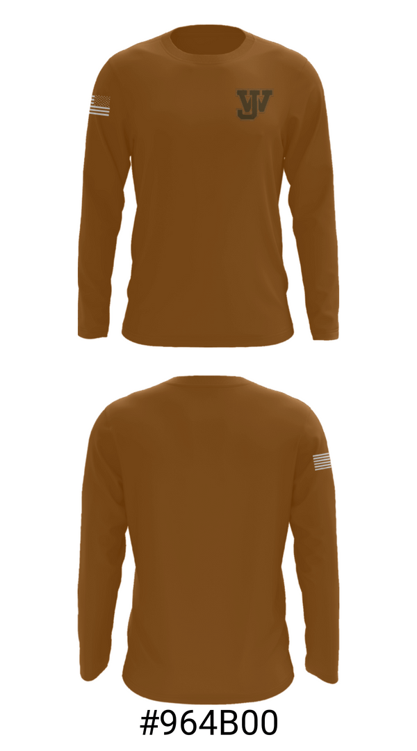 Long Sleeve Performance Shirt, West Jefferson High School Baseball, Baseball, Teamtime, Team time, sublimation, custom sports apparel, team uniforms, spirit wear, spiritwear, sports uniforms, custom shirts, team store, custom team store, fundraiser sports, apparel fundraiser