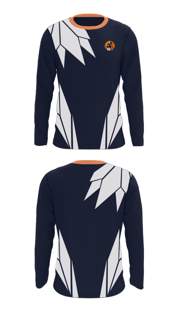 Long Sleeve Performance Shirt, Warwick Warriors, Track & Field, Teamtime, Team time, sublimation, custom sports apparel, team uniforms, spirit wear, spiritwear, sports uniforms, custom shirts, team store, custom team store, fundraiser sports, apparel fundraiser