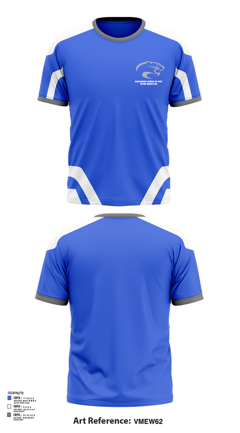 Short Sleeve Performance Shirt, Canterbury School of Fort Myers Wrestling, Wrestling, Teamtime, Team time, sublimation, custom sports apparel, team uniforms, spirit wear, spiritwear, sports uniforms, custom shirts, team store, custom team store, fundraiser sports, apparel fundraiser