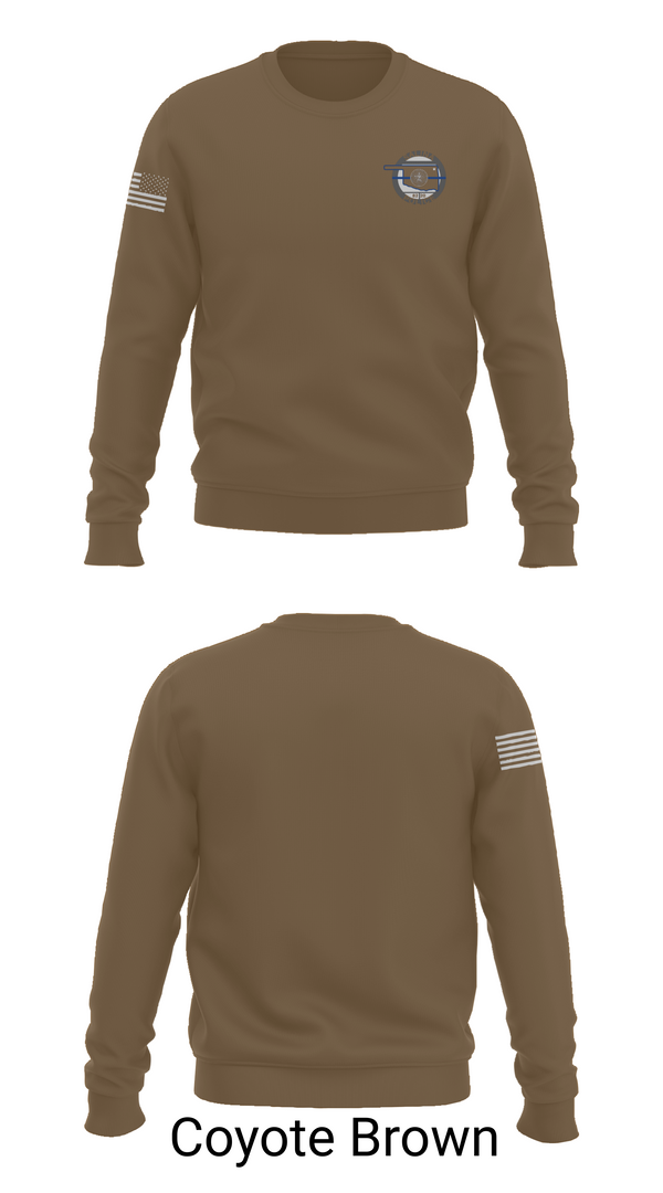 Crew Neck Sweatshirt, Salina Police Department, Police, Teamtime, Team time, sublimation, custom sports apparel, team uniforms, spirit wear, spiritwear, sports uniforms, custom shirts, team store, custom team store, fundraiser sports, apparel fundraiser