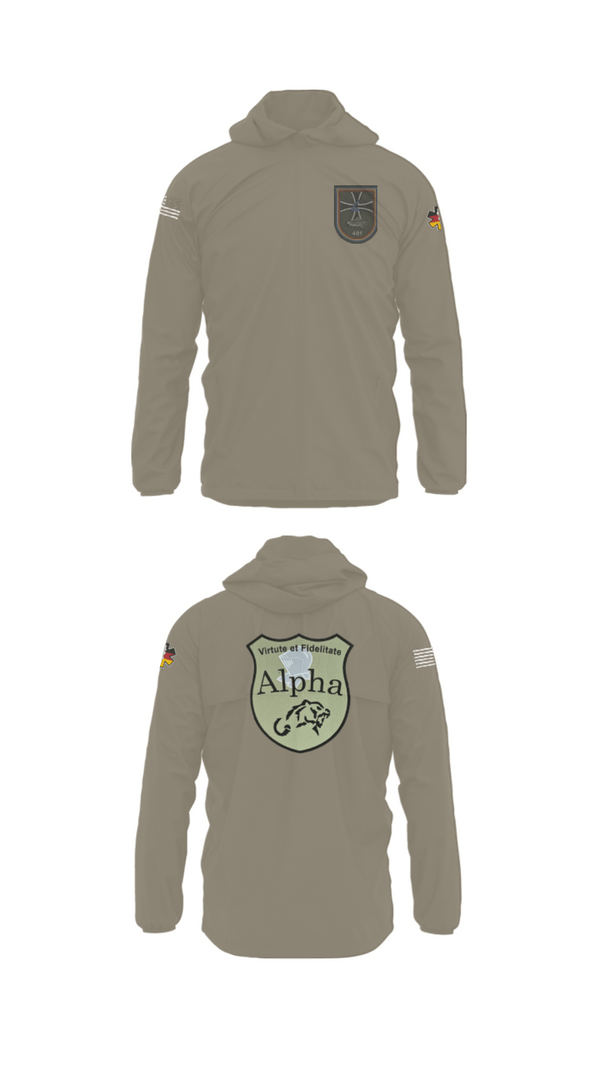 Windbreaker, 4./401 PzGrenBtl, Army, Teamtime, Team time, sublimation, custom sports apparel, team uniforms, spirit wear, spiritwear, sports uniforms, custom shirts, team store, custom team store, fundraiser sports, apparel fundraiser