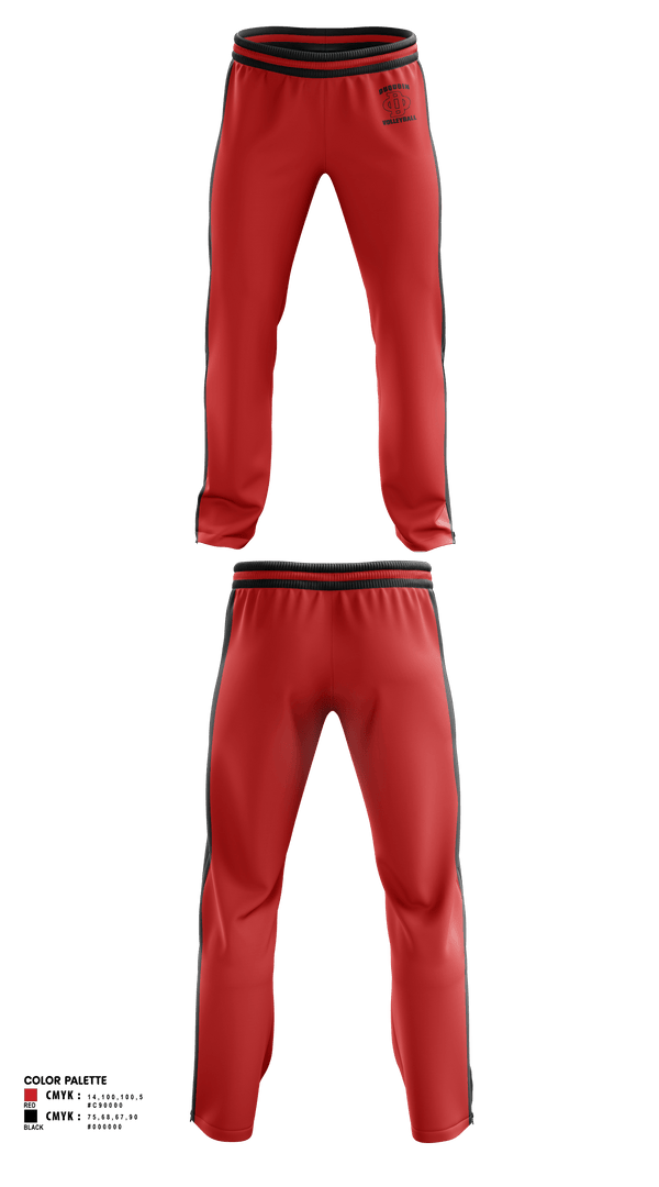 Sweatpants, DuQuoin High School Volleyball, Women's Volleyball, Teamtime, Team time, sublimation, custom sports apparel, team uniforms, spirit wear, spiritwear, sports uniforms, custom shirts, team store, custom team store, fundraiser sports, apparel fundraiser