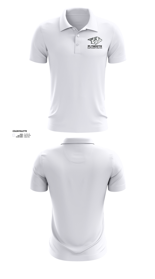 Short Sleeve Performance Polo, Plymouth Bowling, Bowling, Teamtime, Team time, sublimation, custom sports apparel, team uniforms, spirit wear, spiritwear, sports uniforms, custom shirts, team store, custom team store, fundraiser sports, apparel fundraiser