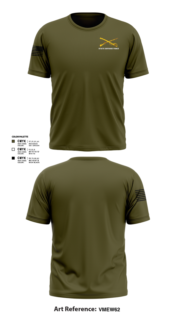 Short Sleeve Performance Shirt, State Defense Force, Army, Teamtime, Team time, sublimation, custom sports apparel, team uniforms, spirit wear, spiritwear, sports uniforms, custom shirts, team store, custom team store, fundraiser sports, apparel fundraiser