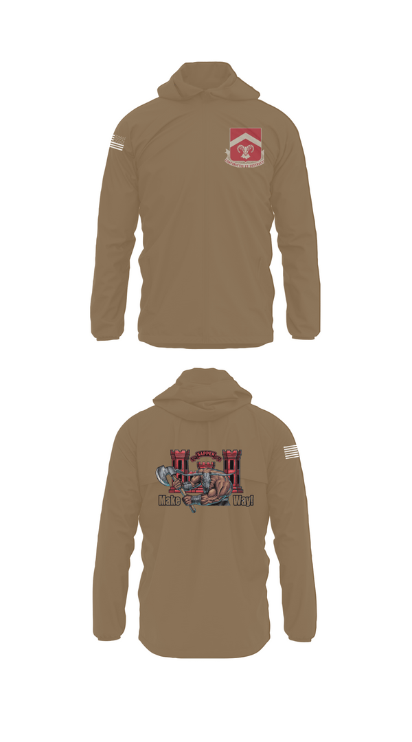 Windbreaker, 937th CEC-A, 40th BEB, Army, Teamtime, Team time, sublimation, custom sports apparel, team uniforms, spirit wear, spiritwear, sports uniforms, custom shirts, team store, custom team store, fundraiser sports, apparel fundraiser