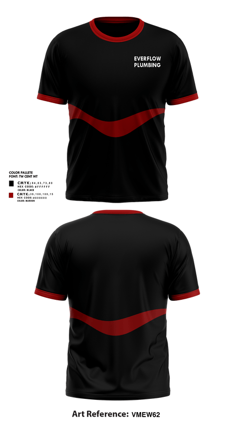 Short Sleeve Performance Shirt, EVERFLOW PLUMBING, , Teamtime, Team time, sublimation, custom sports apparel, team uniforms, spirit wear, spiritwear, sports uniforms, custom shirts, team store, custom team store, fundraiser sports, apparel fundraiser