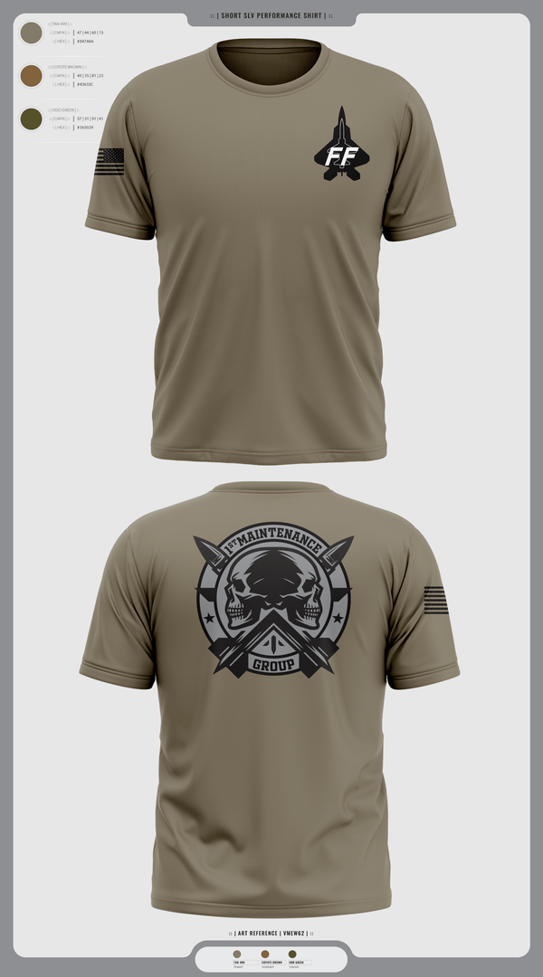 Short Sleeve Performance Shirt, 1 mxg, Air Force, Teamtime, Team time, sublimation, custom sports apparel, team uniforms, spirit wear, spiritwear, sports uniforms, custom shirts, team store, custom team store, fundraiser sports, apparel fundraiser
