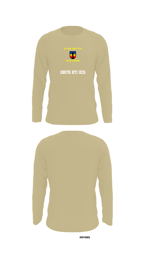Long Sleeve Performance Shirt, 106th RTI OCS, , Teamtime, Team time, sublimation, custom sports apparel, team uniforms, spirit wear, spiritwear, sports uniforms, custom shirts, team store, custom team store, fundraiser sports, apparel fundraiser