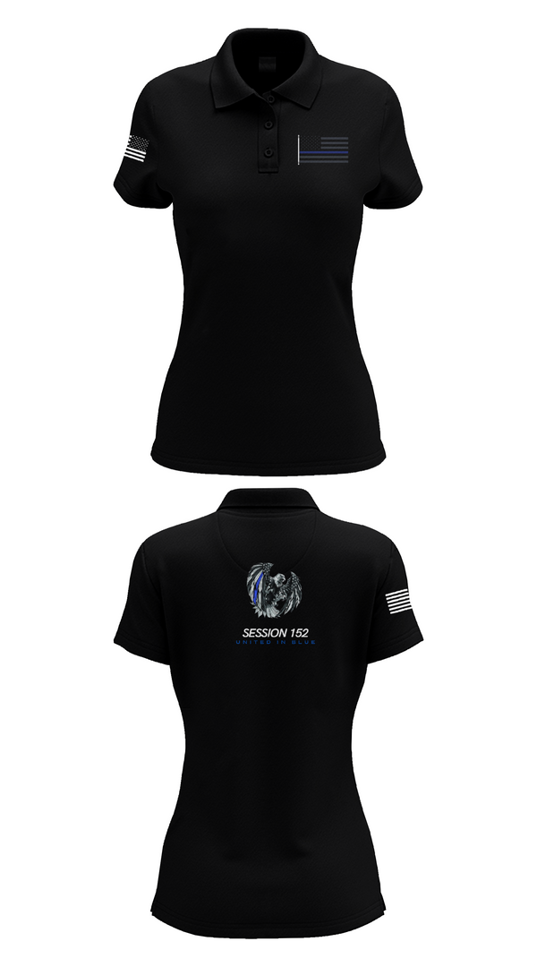 Womens Short Sleeve Performance Polo, Session 152, Police, Teamtime, Team time, sublimation, custom sports apparel, team uniforms, spirit wear, spiritwear, sports uniforms, custom shirts, team store, custom team store, fundraiser sports, apparel fundraiser