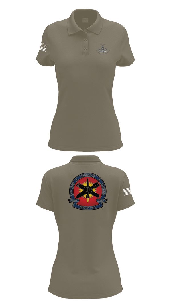 Womens Short Sleeve Performance Polo, EODMU 2, , Teamtime, Team time, sublimation, custom sports apparel, team uniforms, spirit wear, spiritwear, sports uniforms, custom shirts, team store, custom team store, fundraiser sports, apparel fundraiser