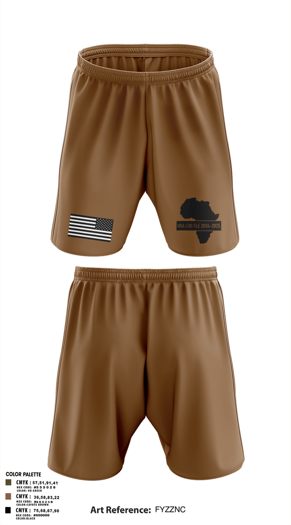 Athletic Shorts With Pockets, HHC 328th BSB, National Guard, Teamtime, Team time, sublimation, custom sports apparel, team uniforms, spirit wear, spiritwear, sports uniforms, custom shirts, team store, custom team store, fundraiser sports, apparel fundraiser