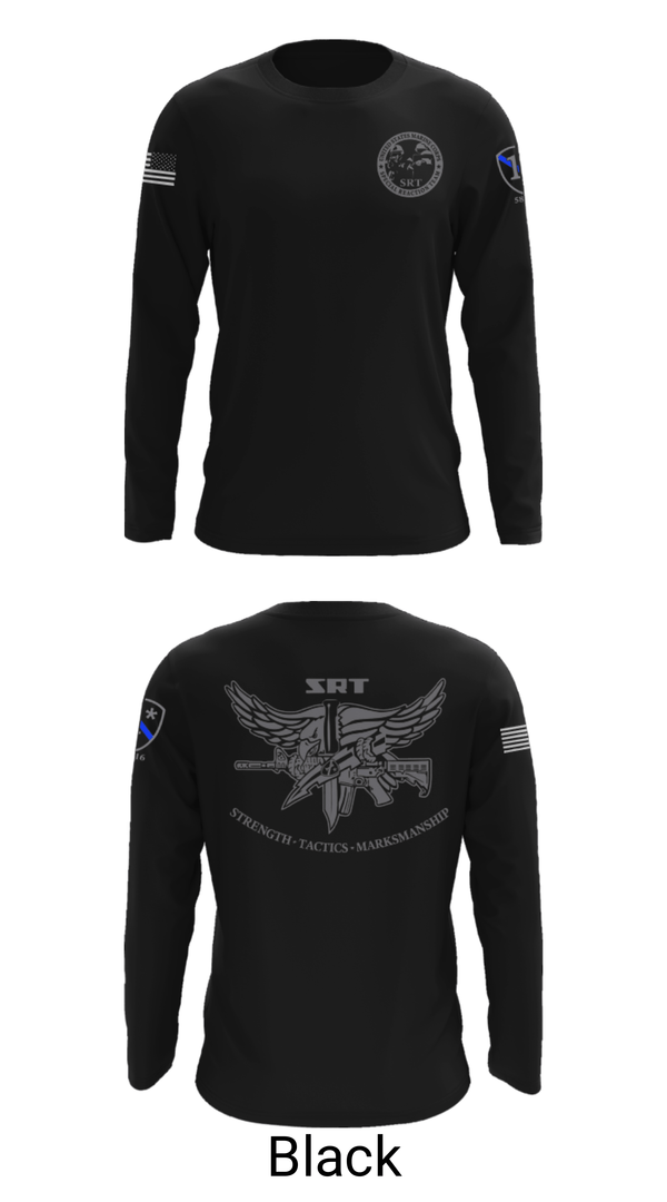 Long Sleeve Performance Shirt, Special Reaction Team, Marines, Teamtime, Team time, sublimation, custom sports apparel, team uniforms, spirit wear, spiritwear, sports uniforms, custom shirts, team store, custom team store, fundraiser sports, apparel fundraiser