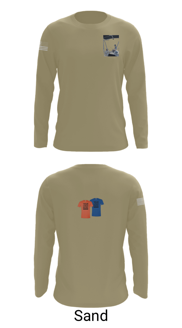 Long Sleeve Performance Shirt, 53 weg, Air Force, Teamtime, Team time, sublimation, custom sports apparel, team uniforms, spirit wear, spiritwear, sports uniforms, custom shirts, team store, custom team store, fundraiser sports, apparel fundraiser