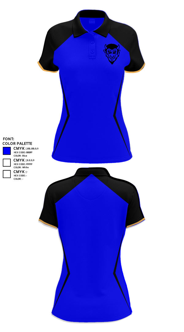 Women's Short Sleeve Performance Polo, Quincy Senior High School Track, Track & Field, Teamtime, Team time, sublimation, custom sports apparel, team uniforms, spirit wear, spiritwear, sports uniforms, custom shirts, team store, custom team store, fundraiser sports, apparel fundraiser