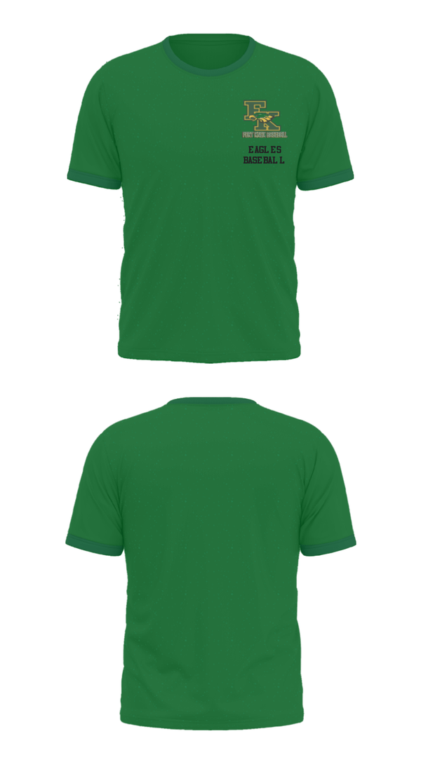 Short Sleeve Performance Shirt, Eagles Baseball, Baseball, Teamtime, Team time, sublimation, custom sports apparel, team uniforms, spirit wear, spiritwear, sports uniforms, custom shirts, team store, custom team store, fundraiser sports, apparel fundraiser