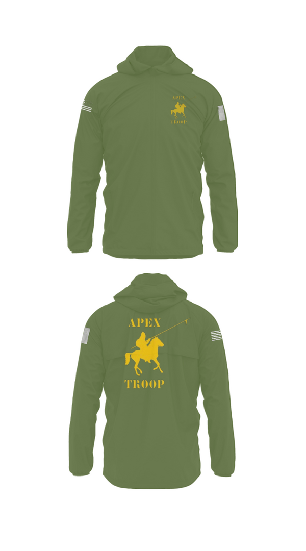 Windbreaker, Alpha Troop, 1-221 CAV, National Guard, Teamtime, Team time, sublimation, custom sports apparel, team uniforms, spirit wear, spiritwear, sports uniforms, custom shirts, team store, custom team store, fundraiser sports, apparel fundraiser