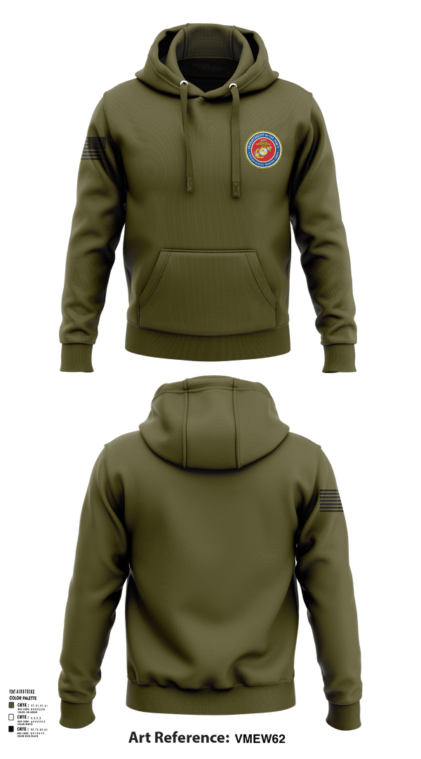 Hoodie, 189/34th unit, Marines, Teamtime, Team time, sublimation, custom sports apparel, team uniforms, spirit wear, spiritwear, sports uniforms, custom shirts, team store, custom team store, fundraiser sports, apparel fundraiser