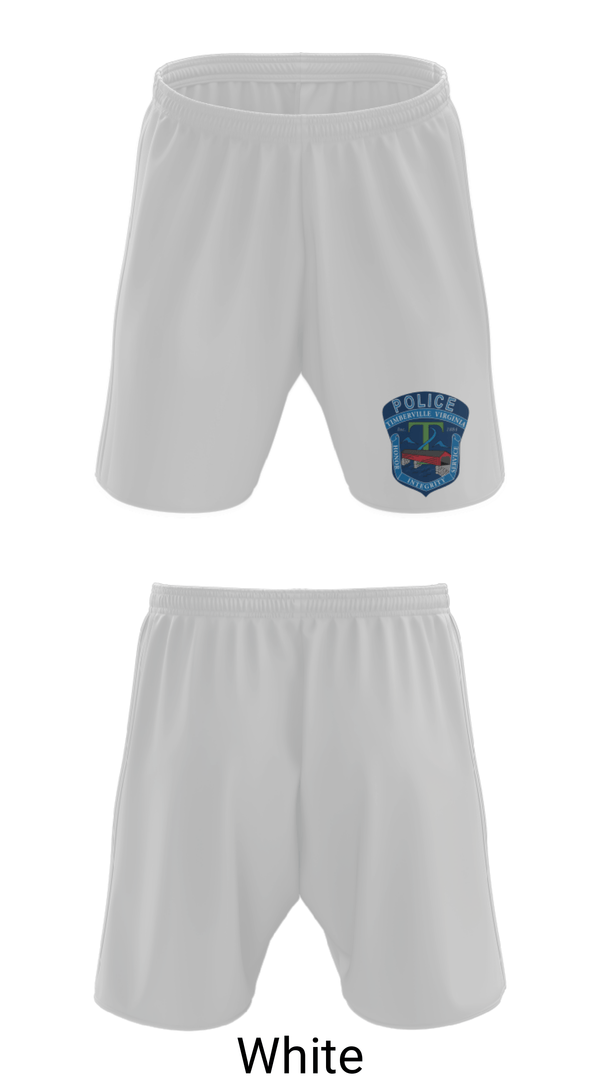 Athletic Shorts With Pockets, Timberville Police Department, Police, Teamtime, Team time, sublimation, custom sports apparel, team uniforms, spirit wear, spiritwear, sports uniforms, custom shirts, team store, custom team store, fundraiser sports, apparel fundraiser