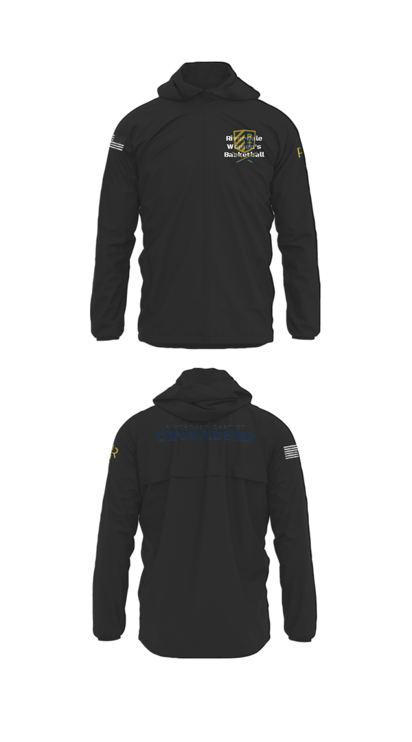 Windbreaker, Riverdale Women's Basketball, Women's Basketball, Teamtime, Team time, sublimation, custom sports apparel, team uniforms, spirit wear, spiritwear, sports uniforms, custom shirts, team store, custom team store, fundraiser sports, apparel fundraiser