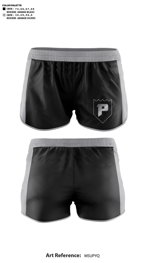 Womens Shorts, Preston High School Cross Country, Cross Country, Teamtime, Team time, sublimation, custom sports apparel, team uniforms, spirit wear, spiritwear, sports uniforms, custom shirts, team store, custom team store, fundraiser sports, apparel fundraiser