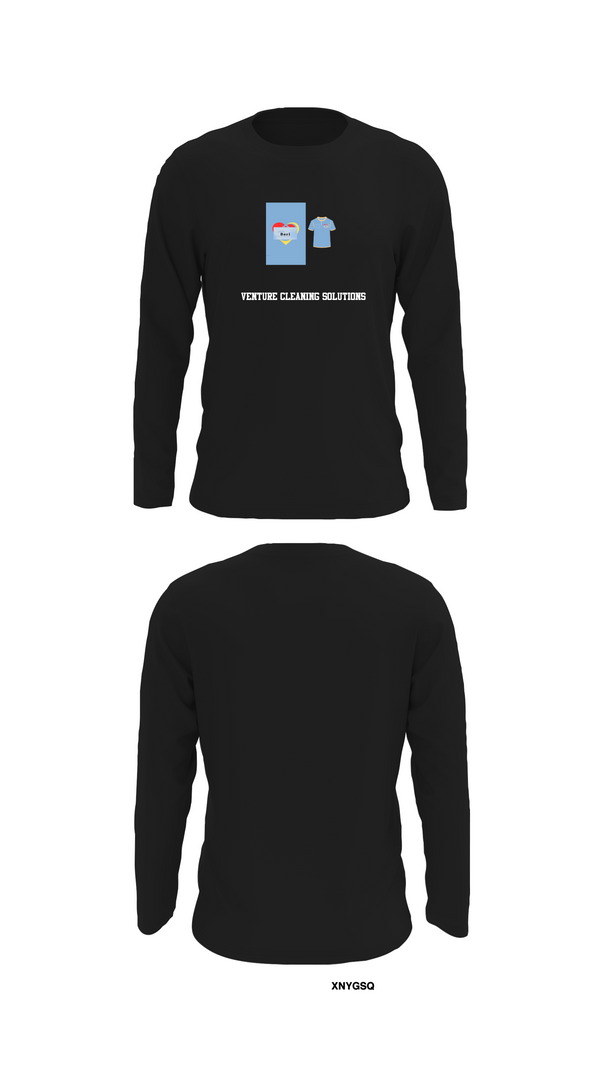 Long Sleeve Performance Shirt, Venture cleaning solutions, , Teamtime, Team time, sublimation, custom sports apparel, team uniforms, spirit wear, spiritwear, sports uniforms, custom shirts, team store, custom team store, fundraiser sports, apparel fundraiser