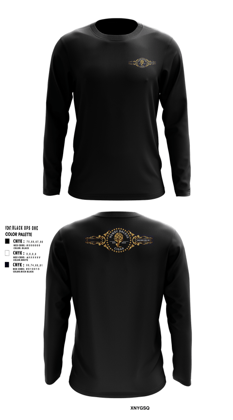 Long Sleeve Performance Shirt, Henry Daceus cigars, , Teamtime, Team time, sublimation, custom sports apparel, team uniforms, spirit wear, spiritwear, sports uniforms, custom shirts, team store, custom team store, fundraiser sports, apparel fundraiser
