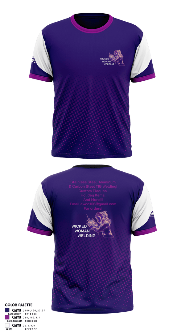 Short Sleeve Performance Shirt, Wicked Woman Welding, , Teamtime, Team time, sublimation, custom sports apparel, team uniforms, spirit wear, spiritwear, sports uniforms, custom shirts, team store, custom team store, fundraiser sports, apparel fundraiser