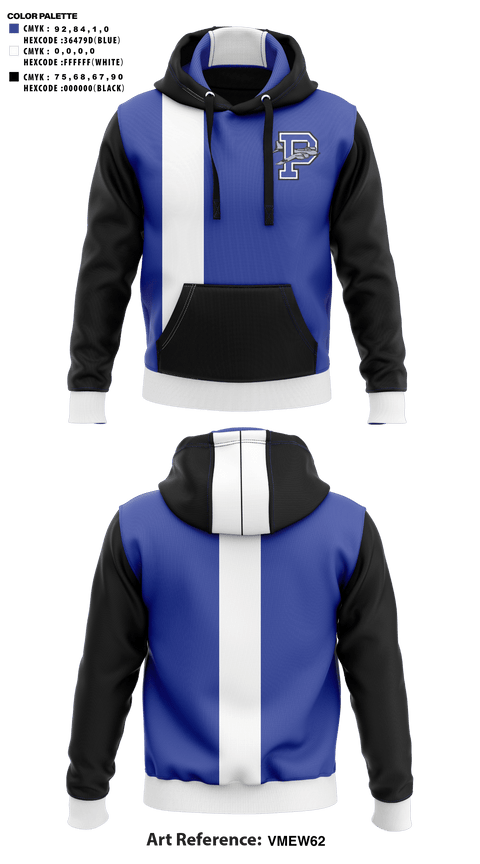 Hoodie, Blue Bombers Volleyball, Women's Volleyball, Teamtime, Team time, sublimation, custom sports apparel, team uniforms, spirit wear, spiritwear, sports uniforms, custom shirts, team store, custom team store, fundraiser sports, apparel fundraiser