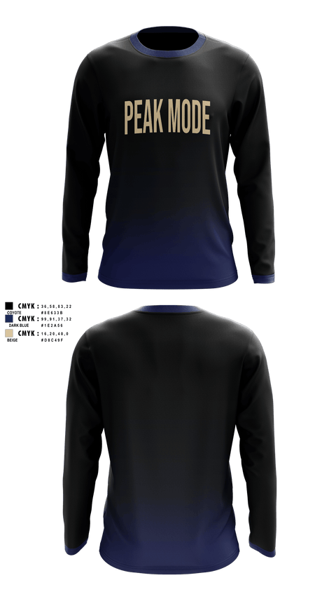 Long Sleeve Performance Shirt, Flex fitting, , Teamtime, Team time, sublimation, custom sports apparel, team uniforms, spirit wear, spiritwear, sports uniforms, custom shirts, team store, custom team store, fundraiser sports, apparel fundraiser