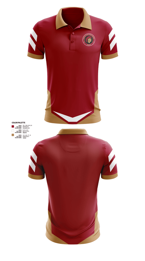 Short Sleeve Performance Polo, Charleston High School Band, Spirit Store, Teamtime, Team time, sublimation, custom sports apparel, team uniforms, spirit wear, spiritwear, sports uniforms, custom shirts, team store, custom team store, fundraiser sports, apparel fundraiser
