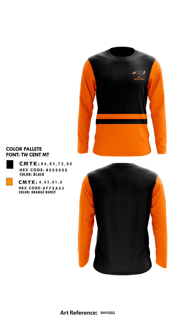 Long Sleeve Performance Shirt, NCI, Men's Basketball, Teamtime, Team time, sublimation, custom sports apparel, team uniforms, spirit wear, spiritwear, sports uniforms, custom shirts, team store, custom team store, fundraiser sports, apparel fundraiser