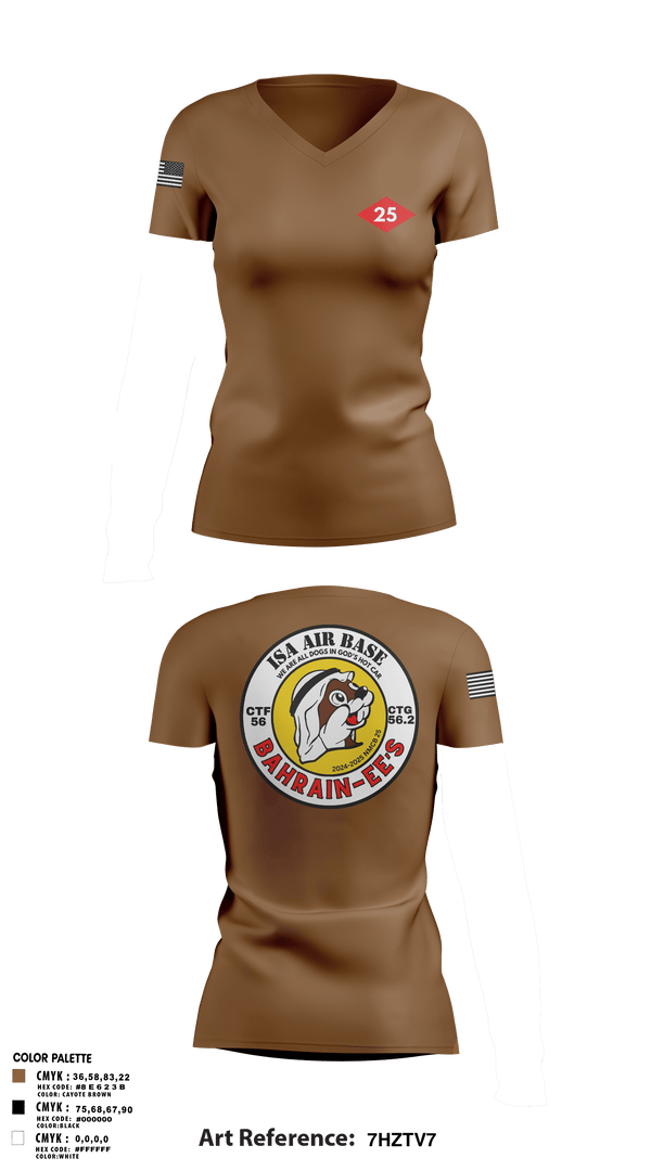 Womens Short Sleeve Vneck Shirt, NMCB 25 CTG 56.2, Navy, Teamtime, Team time, sublimation, custom sports apparel, team uniforms, spirit wear, spiritwear, sports uniforms, custom shirts, team store, custom team store, fundraiser sports, apparel fundraiser
