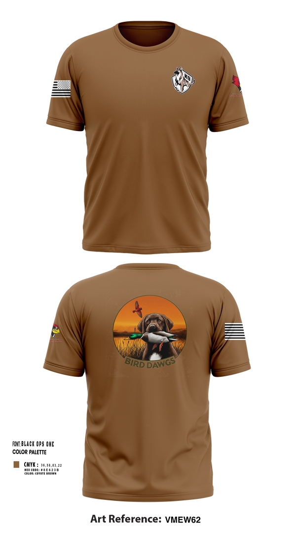 Short Sleeve Performance Shirt, Bird dawgs, Army, Teamtime, Team time, sublimation, custom sports apparel, team uniforms, spirit wear, spiritwear, sports uniforms, custom shirts, team store, custom team store, fundraiser sports, apparel fundraiser