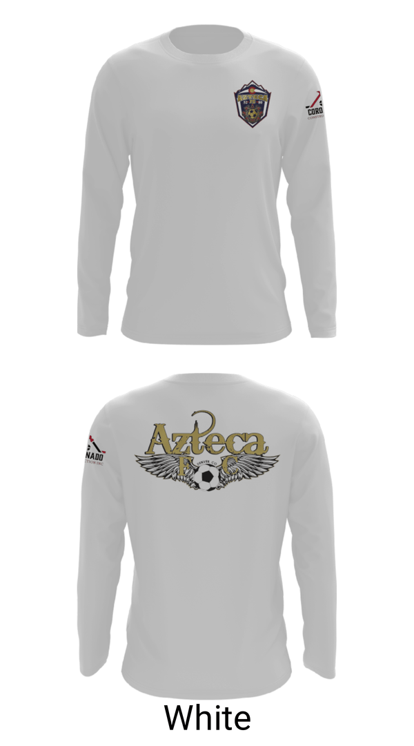 Long Sleeve Performance Shirt, Azteca, Men's Soccer, Teamtime, Team time, sublimation, custom sports apparel, team uniforms, spirit wear, spiritwear, sports uniforms, custom shirts, team store, custom team store, fundraiser sports, apparel fundraiser