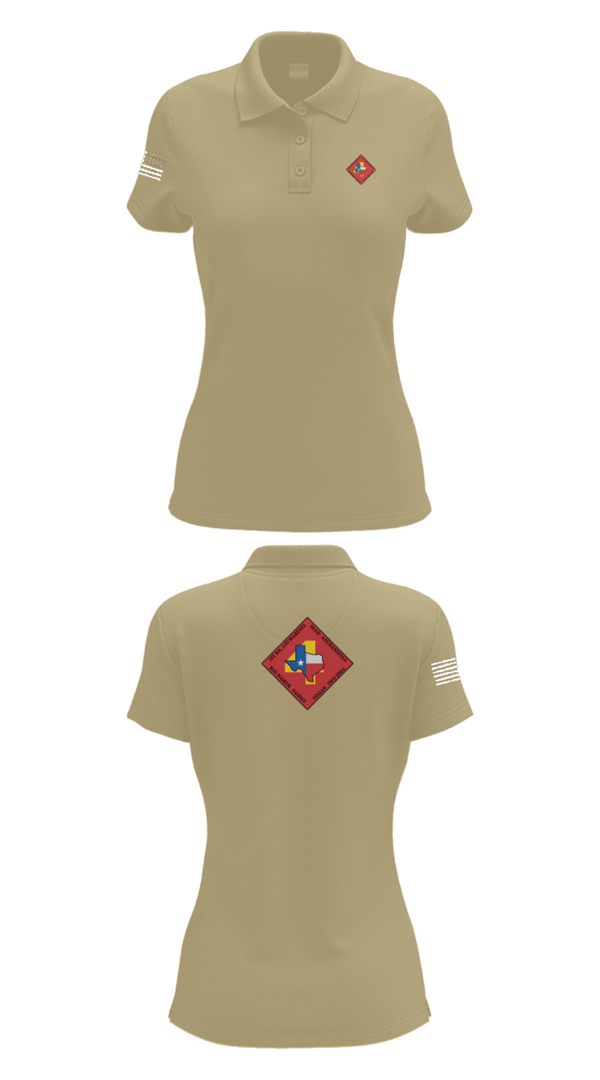 Women's Short Sleeve Performance Polo, Bravo Bastards, Marines, Teamtime, Team time, sublimation, custom sports apparel, team uniforms, spirit wear, spiritwear, sports uniforms, custom shirts, team store, custom team store, fundraiser sports, apparel fundraiser