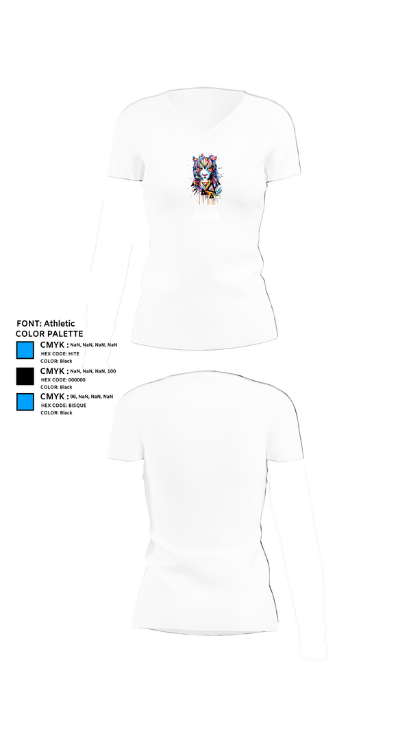 Womens Short Sleeve Vneck Shirt, Maria, , Teamtime, Team time, sublimation, custom sports apparel, team uniforms, spirit wear, spiritwear, sports uniforms, custom shirts, team store, custom team store, fundraiser sports, apparel fundraiser